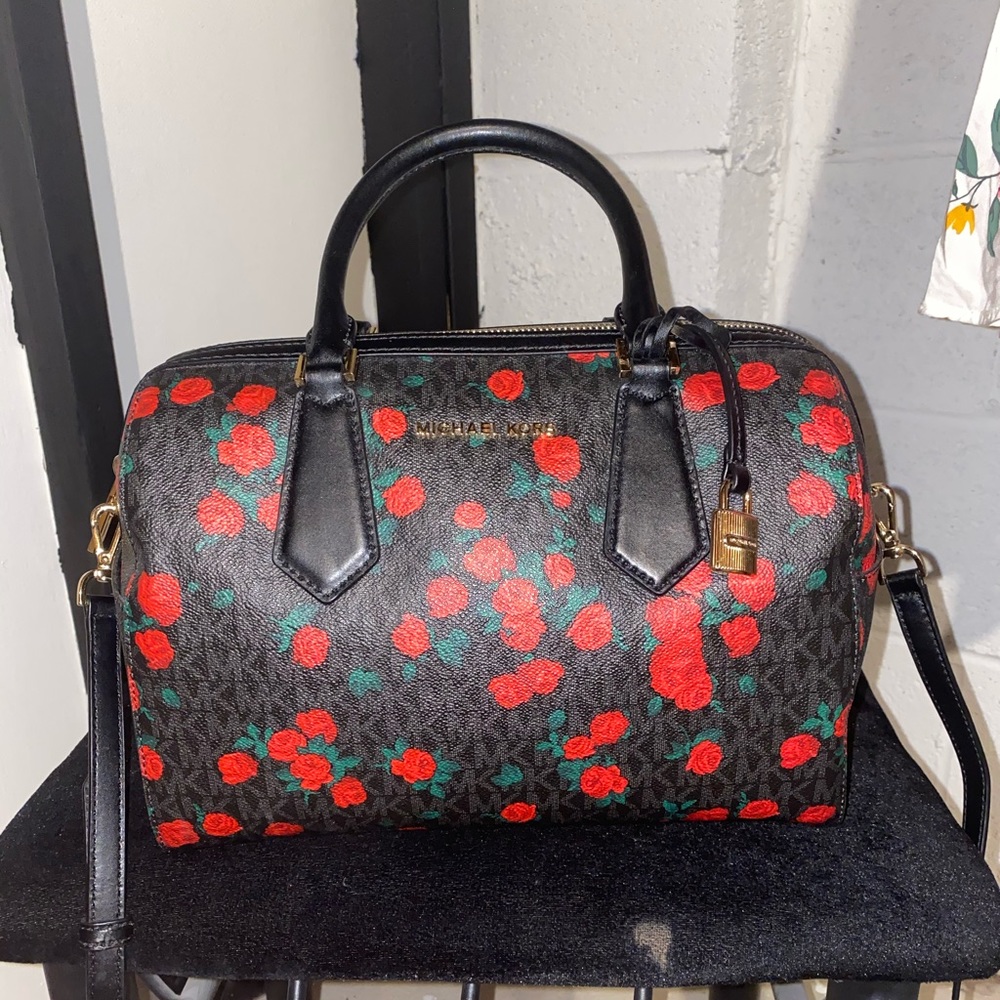 *SOLD ON MERCARI* Michael Kors Rose Monogram Bag